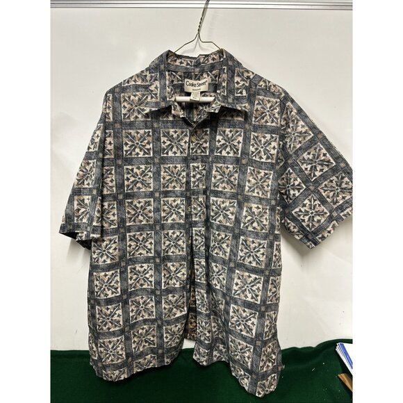 Cooke Street Shirt XL 100% Cotton Hawaiian Honolulu Aloha Button - Picture 1 of 7